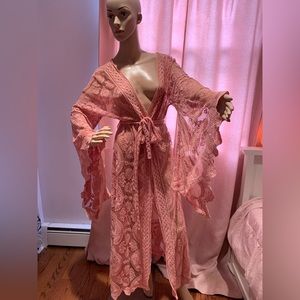 Jen’s Pirate Booty cover up/lace wrap/robe